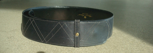 Aigner gürtel schwarz mit - gürtel,