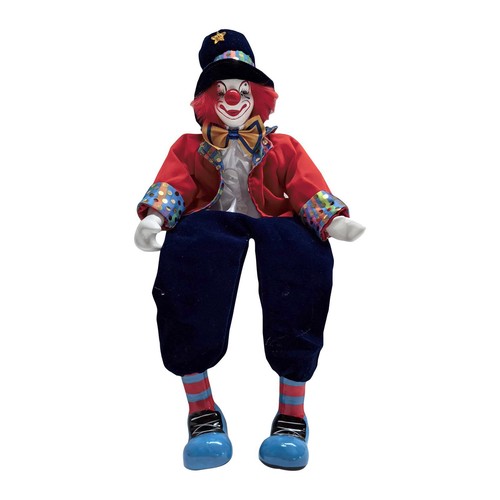 Clown puppe ornament - clown-puppe,,