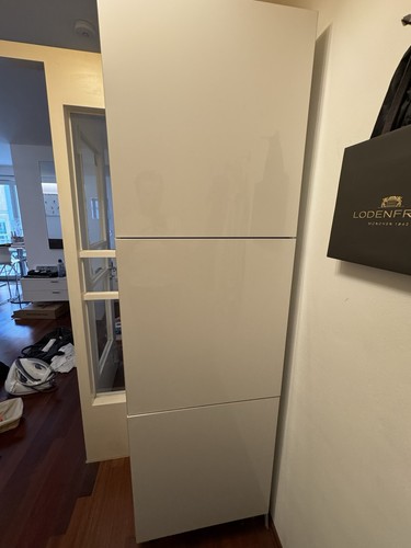 Hochschrank weiß türen - hochschrank, weiß,