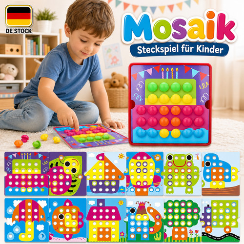 Knopf puzzle spielzeug mosaik - puzzle,