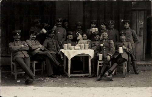 Foto deutsche soldaten in - ak,
