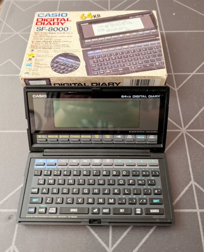 Digital diary casio 8000 - digital,