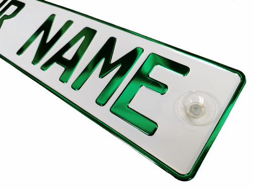Namenschild weiß lkw fahrer - lkw,