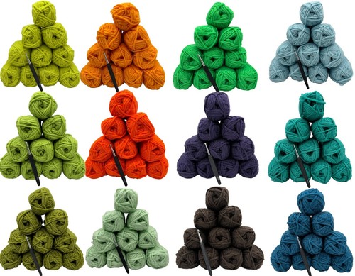 Häkelgarn strickgarn 10x50gr - strickgarn,