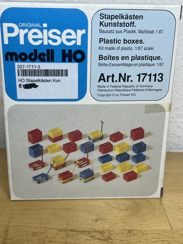 Preiser 17113 stapelkästen - 17113,