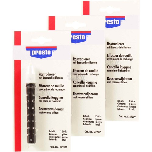 Presto rostradierer stift - 3x, rostradierer-stift