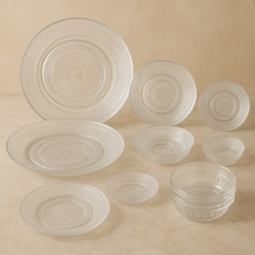 6er set glasteller - 6er,