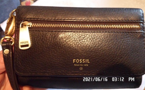 Fossil luxus leder geldbörse - fossil,