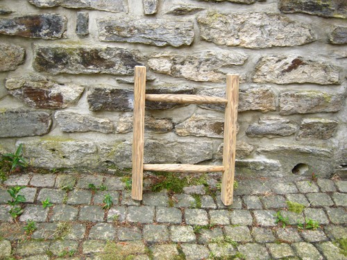 Schöne alte holzleiter - schöne,