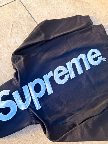 Supreme herren hoodie schwarz - supreme,