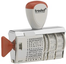 Trodat wortbandstempel 1117 - trodat,