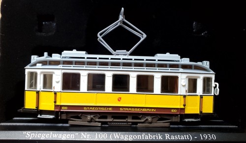 Straßenbahn spiegelwagen - h0,