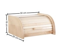 Hölzerner brotkasten mit - hölzerner,