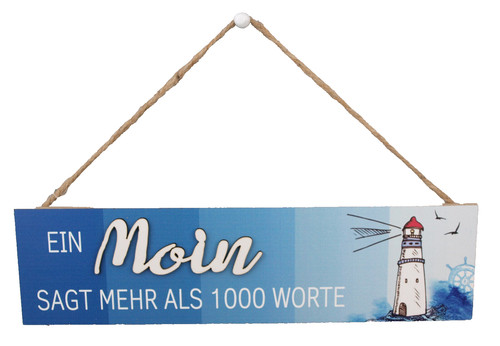 Maritime holz wanddeko - maritime, schild