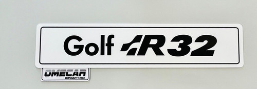 Golf r32 schriftzug logo - r32,