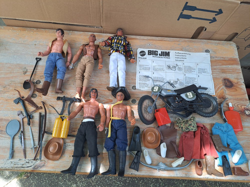 Big jim figuren motorcross - big,