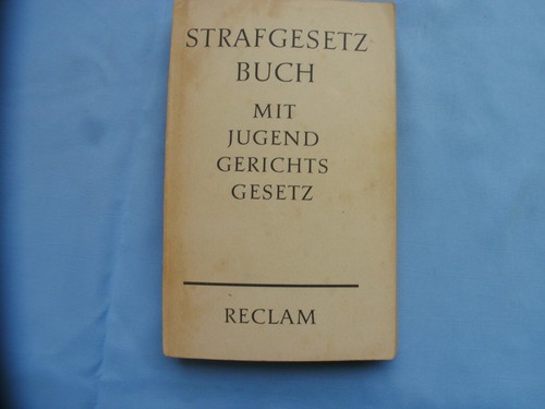 Strafgesetzt buch mit - strafgesetzt,