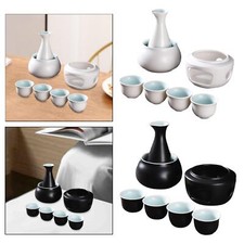 Keramik sake set mit - keramik, stövchen