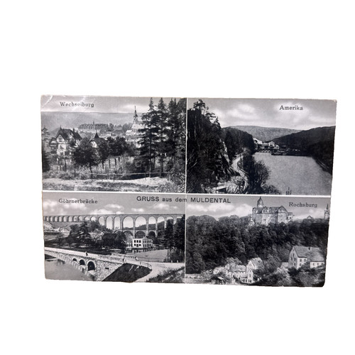 Ansichtskarte postkarte grimma - ansichtskarte,