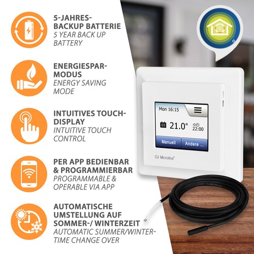 Thermostat wifi touchscreen - thermostat,