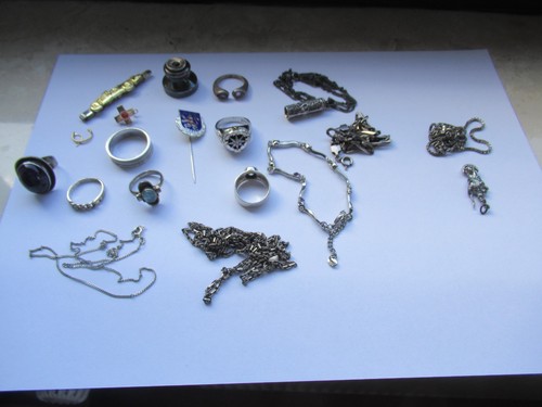 Konvolut silberschmuck 101 - silberschmuck, ii,
