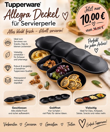 Tupperware allegra perle - tupperware,