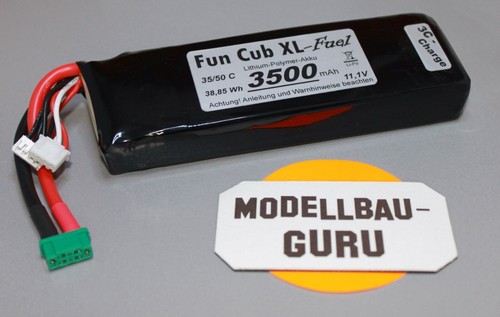 Fun cub fuel 3500 mah - xl, 11,1
