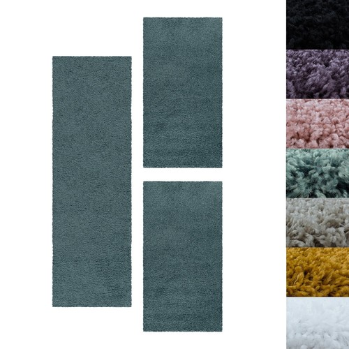 Hochflor shaggy set teppich - set,