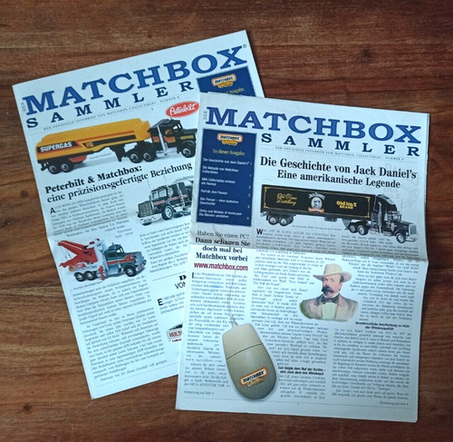 Matchbox sammler infobrief - matchbox,
