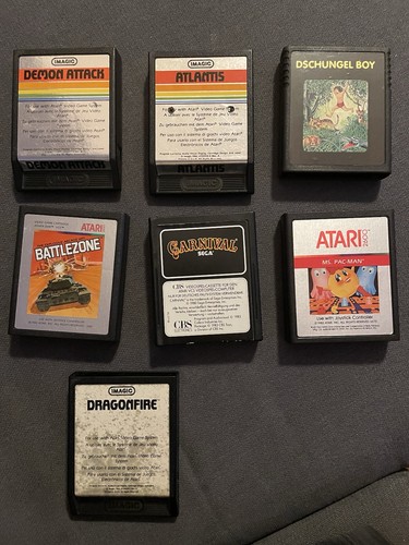 Vintage spiele für atari - vintage,