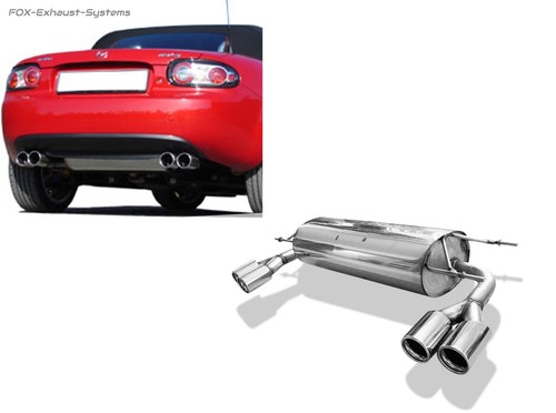 Duplex sportauspuff mazda - ,