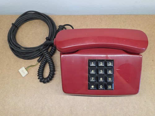 Post telefon fetap 711 - telefon, rot