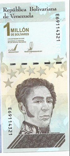 Venezuela 1000000 million - 1000000, 1