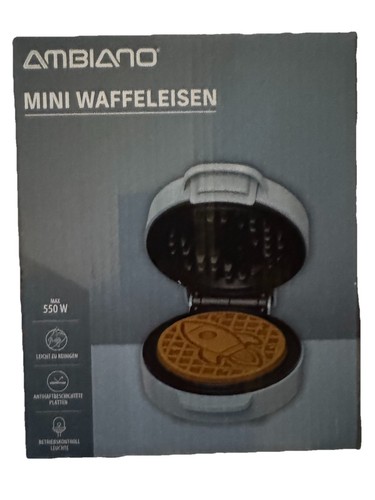 Ambiano mini waffeleisen - mini,