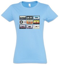 Retro cassettes damen shirt - retro,