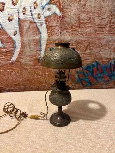 Antike jugendstil tischlampe - antike,
