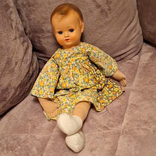 Stoff mädchenpuppe baby - stoff,
