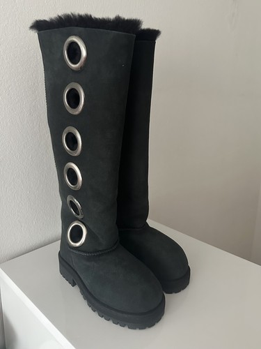 1xblue eyelet snow boots - 1xblue,