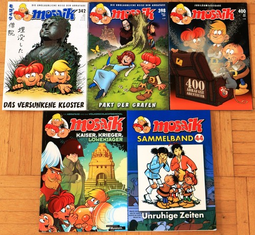 Mosaik abrafaxe comics - 5x,