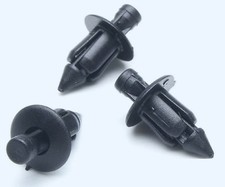 20x Honda Yamaha Toyota Spreizniete Clips Befestigung Klips Ø 6 mm Schwarz #057