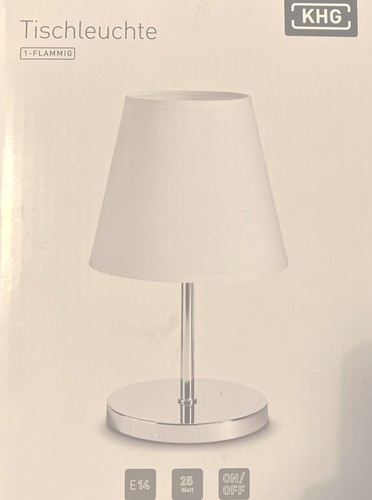 Khg tischlampe stoffschirm - khg,