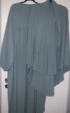 ZWEITEILG KHIMAR SET ABAYA + KOPFTUCH HIJAB JAZZ EINHEITSGRÖßE (RASCHA) NEU
