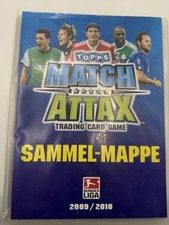 Topps Match Attax 09/10 2009/2010  Sammel-Mappe Album Fast Voll