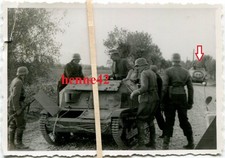 Foto Wehrmacht polnischer Panzer TKF Tankette Polen 1939 Beutepanzer 2.WK #2