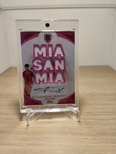 Topps 125 Jahre FC Bayern München Aleksandar Pavlovic /49 Mia San Mia Patch Auto