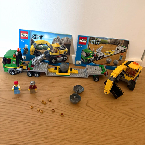 Lego city 4203 bagger mit - city,