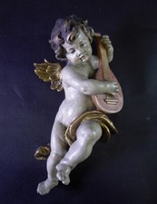  Holz geschnitzter Engel -