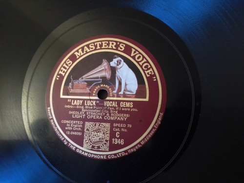 1930 light opera company - opera,