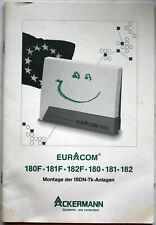 Montageanleitung Ackermann Euracom 18x