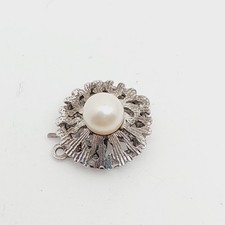 Schmuckschließe 835 silber - silber, 1